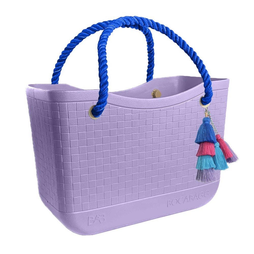 BocaBagg (LIlac) Large EVA Tote Bag-Like Bogg Bag